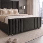 Rio Wingback Upholstered Bed Frame - Image 4