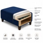 Aurelia Luxury Velvet Footstool – Tufted Upholstered - Image 6